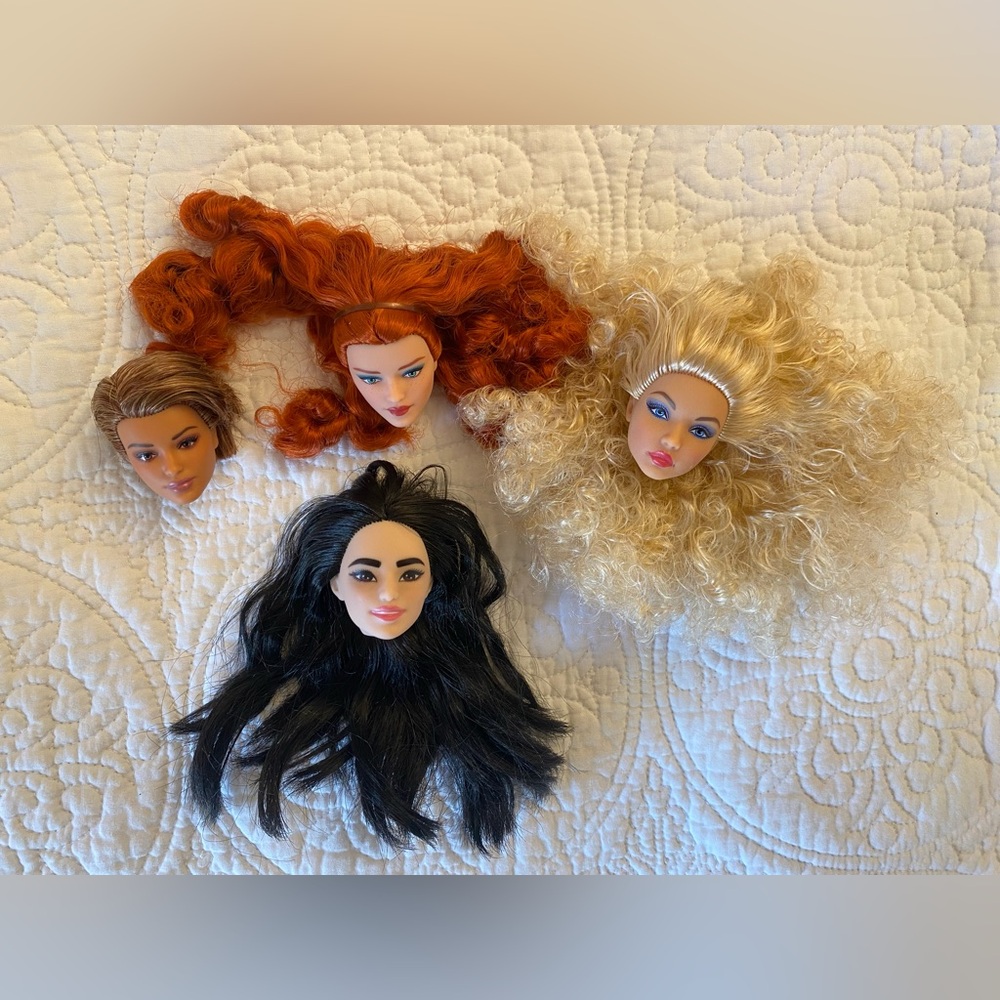 Barbie Heads Lot